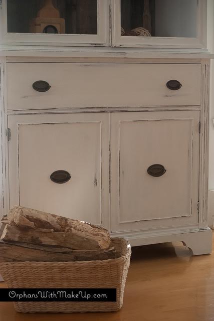 rustic farmhouse china cabinet