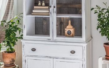 Rustic Farmhouse China Cabinet