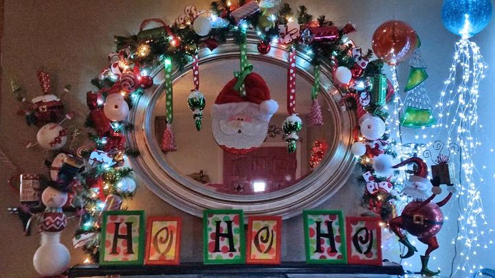 innovative idea mantel garland, christmas decorations, crafts, fireplaces mantels, repurposing upcycling, seasonal holiday decor