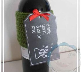 crochet fairy wine bottle cozy, crafts