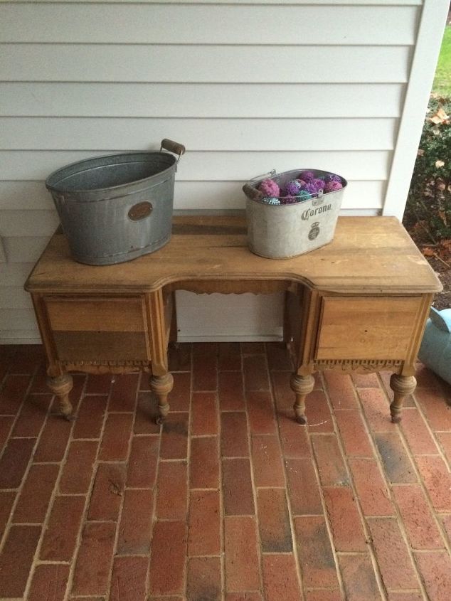 q what should i do with my grandmother s 1930 s vanity table, furniture refurbishing, painted furniture, repurpose furniture, repurposing upcycling, Grandmother s vanity Need ideas on what to do with it