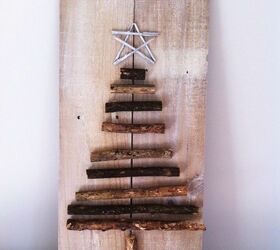 nordic inspired twig christmas tree, christmas decorations, crafts, seasonal holiday decor, woodworking projects