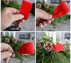make this evergreen christmas centerpiece, christmas decorations, crafts, how to, seasonal holiday decor