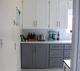 update cabinet doors to shaker style for cheap