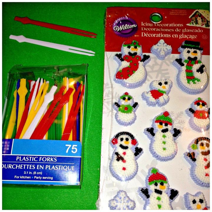 easy beautiful cupcake toppers for christmas, crafts