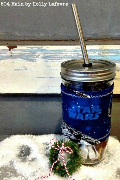 s 23 perfect mason jar gifts for everyone on your list, christmas decorations, crafts, mason jars, For Literally Any Teenage Boy