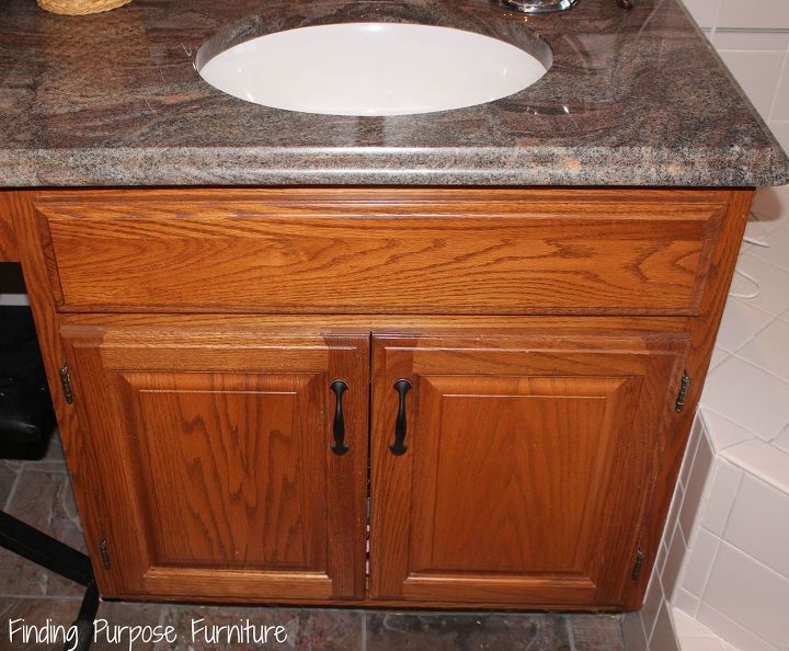 operation beautify the master bathroom vanity, painted furniture