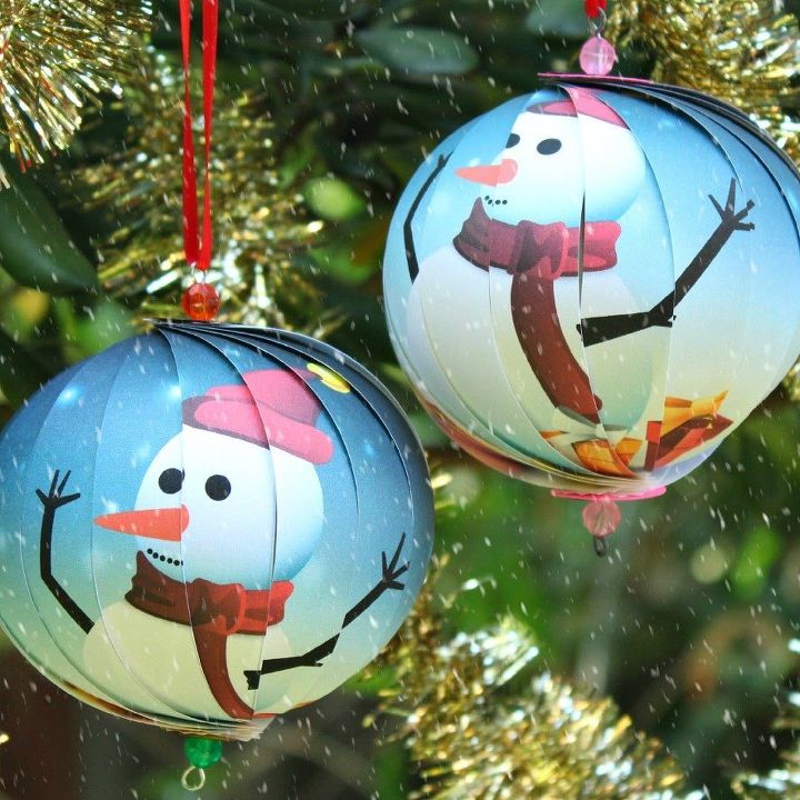 paper christmas ornaments, christmas decorations, crafts, seasonal holiday decor
