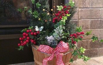 Evergreen Basket Without the Price Tag
