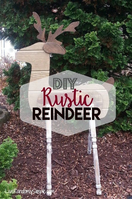 what do you do with scrap wood build a reindeer of course, christmas decorations, diy, how to, pallet, repurposing upcycling, seasonal holiday decor, woodworking projects