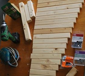 the nuts n bolts of making a wooden christmas tree, christmas decorations, diy, repurposing upcycling, seasonal holiday decor, woodworking projects