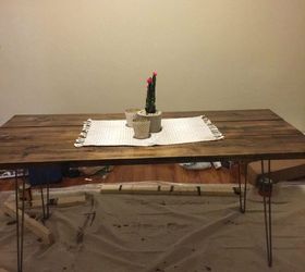 how to create a simple inexpensive diy table, diy, how to, painted furniture, woodworking projects