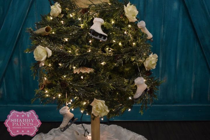 dress form christmas tree 2015, christmas decorations, decoupage, home decor, how to, seasonal holiday decor