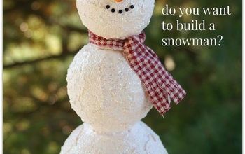  Como construir um boneco de neve...