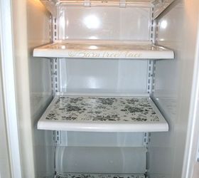 1 Contact Paper Refrigerator Makeover Hometalk