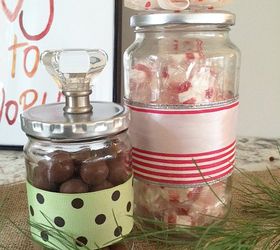 handmade decorative candy jars, crafts