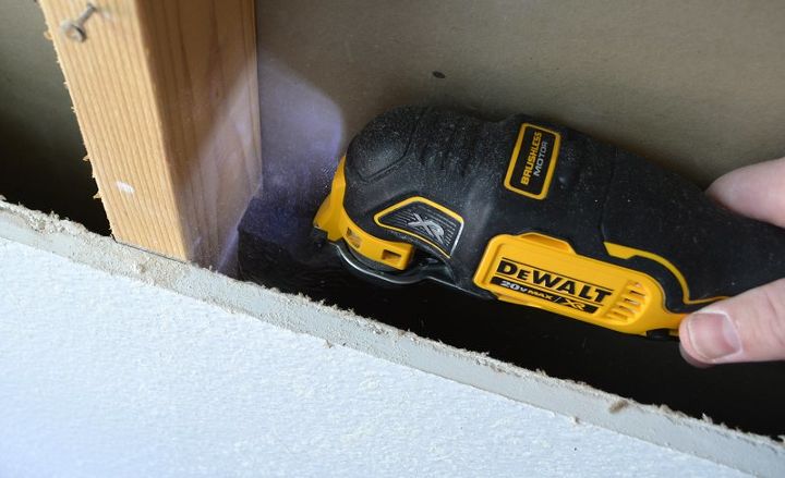 built in the wall shelving reclaiming hidden storage space, bedroom ideas, closet, diy, shelving ideas, storage ideas, woodworking projects