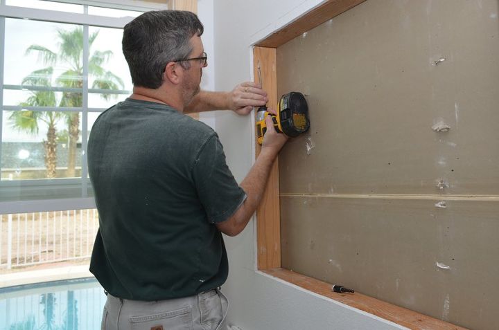 built in the wall shelving reclaiming hidden storage space, bedroom ideas, closet, diy, shelving ideas, storage ideas, woodworking projects, Assembled with pocket holes