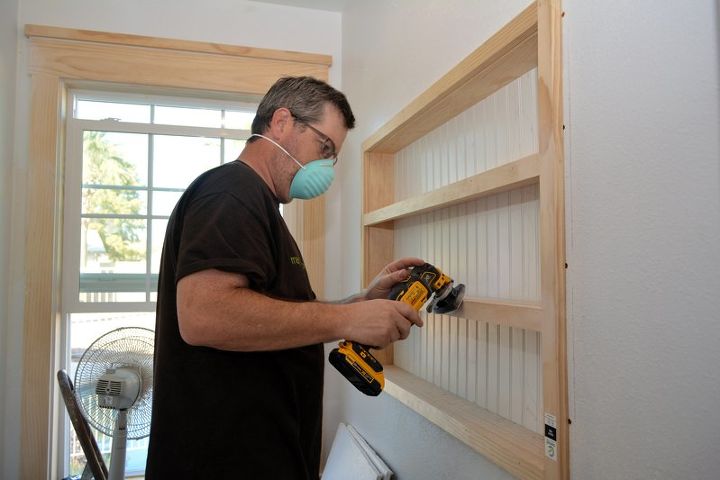 built in the wall shelving reclaiming hidden storage space, bedroom ideas, closet, diy, shelving ideas, storage ideas, woodworking projects