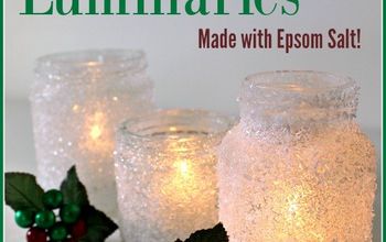 Recycled Jar Luminaries