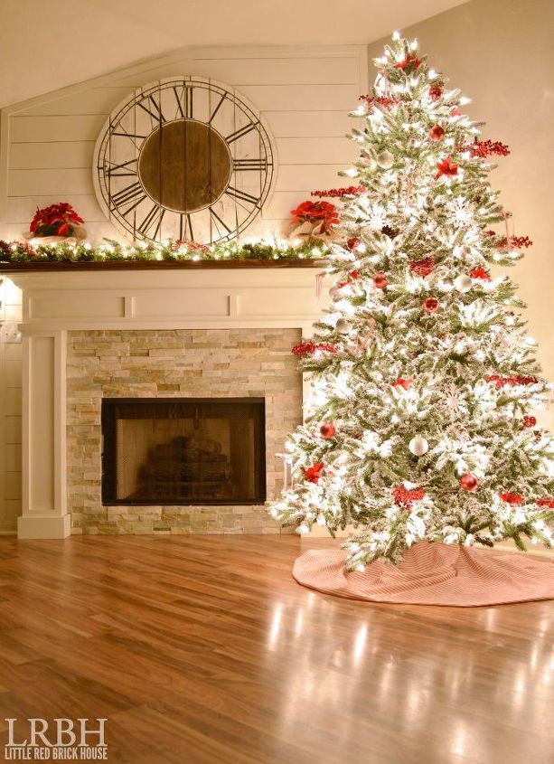 2015 christmas home tour part 1, christmas decorations, home decor, seasonal holiday decor