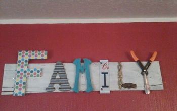 Pallet Wood Family Sign