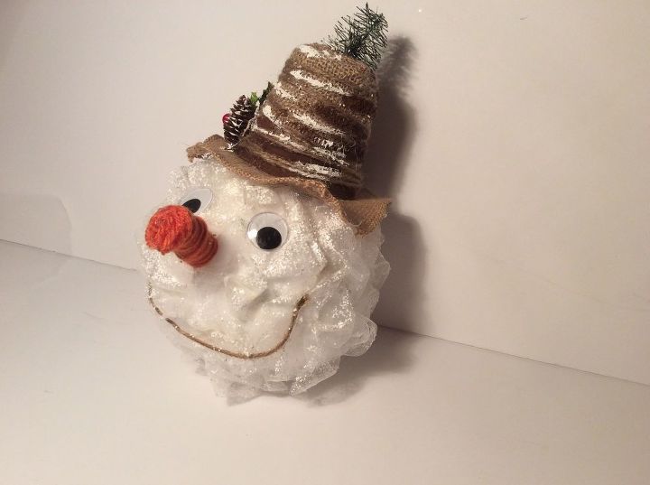frosty the snowman diy here s the cutest snowman you ll ever see, christmas decorations, crafts, seasonal holiday decor