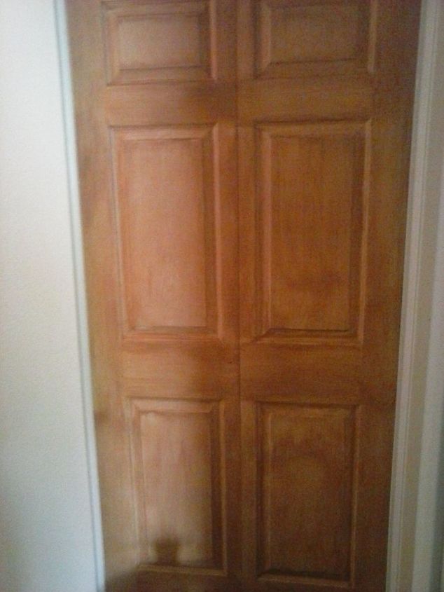 watch how i make my cheap builder grade doors look like wood doors