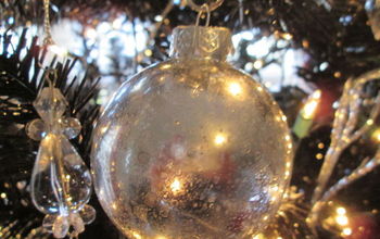 How To Make Mercury Glass Ornaments On A Dime!