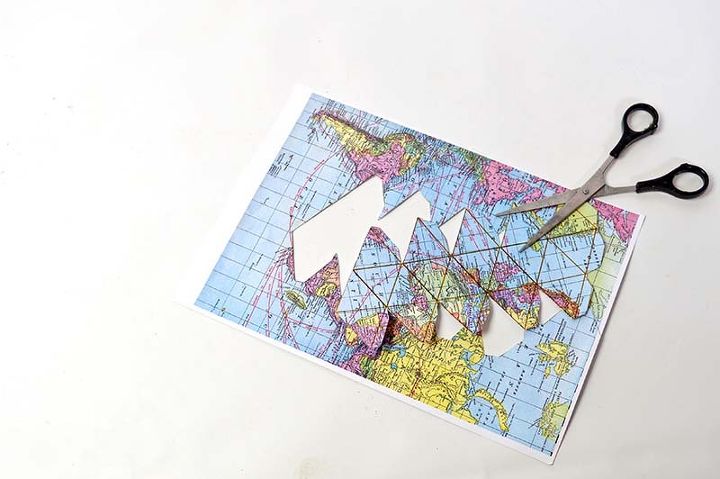 make your own fabulous 3d map stars with this free printable, crafts, how to