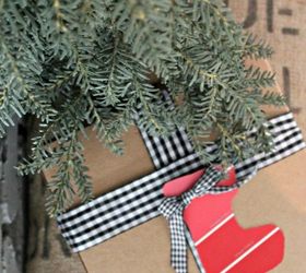 gift wrap inspiration paint chip gift tags, christmas decorations, seasonal holiday decor