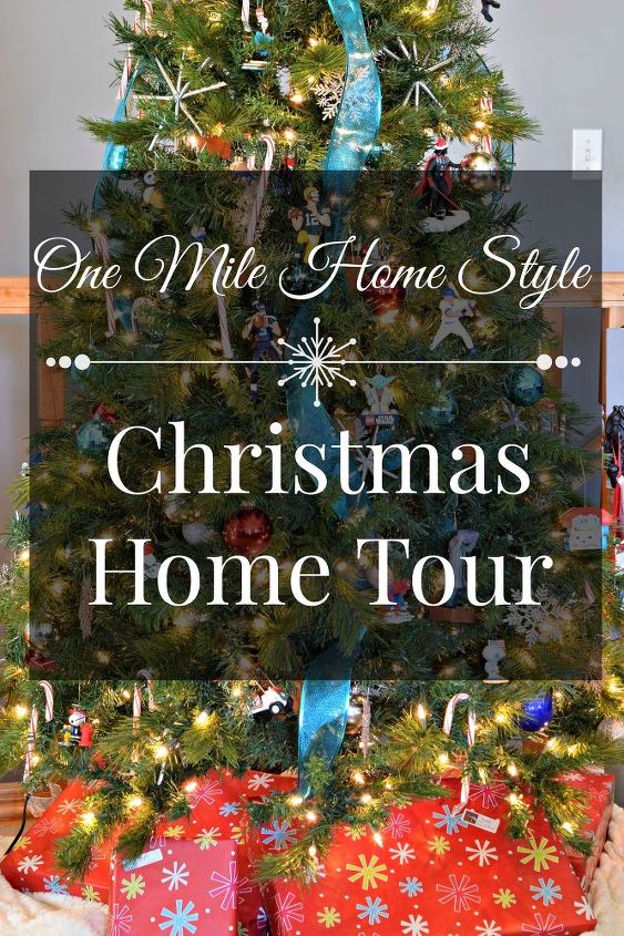 one mile home style christmas home tour, christmas decorations, home decor, seasonal holiday decor