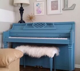 make your own chalk paint painted piano, chalk paint, painted furniture