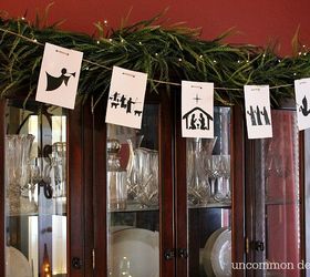 nativity banner, christmas decorations, crafts, seasonal holiday decor
