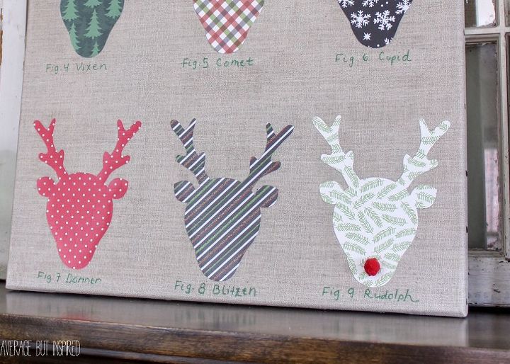 diy reindeer craft e minha toalha de mesa de natal