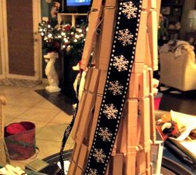 o christmas tree o christmas tree you are made of clothespins, christmas decorations, crafts, seasonal holiday decor