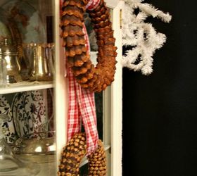 a pine cone bract wreath by somewhat quirky design