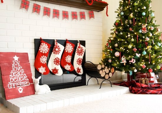 decoraes de bastidor de bordado joy manto de natal