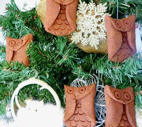 aromatic cinnamon owl ornament tutorial, christmas decorations, crafts, how to, seasonal holiday decor