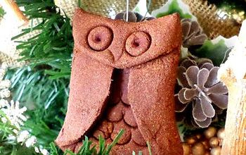 Aromatic Cinnamon Owl Ornament Tutorial