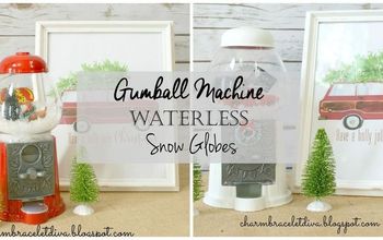  Globos de neve sem água DIY Gumball Machine!