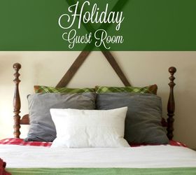 home for christmas a cozy guest room, bedroom ideas, christmas decorations, home decor, seasonal holiday decor