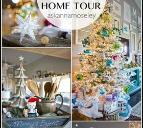 my merry bright christmas home tour 2015, christmas decorations, home decor, seasonal holiday decor