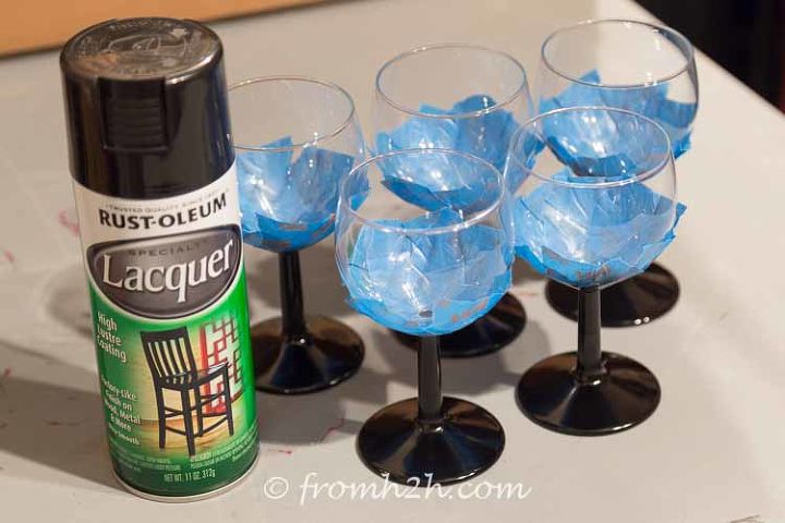 diy santa wine glasses christmas decorations crafts seasonal holiday decor