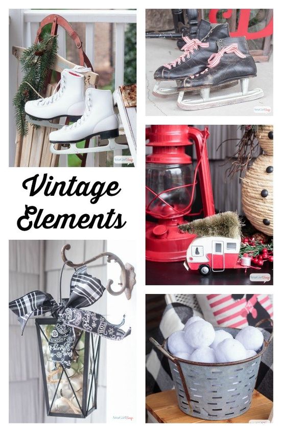 christmas porch decorations schoolhouse inspired vintage, christmas decorations, porches, repurposing upcycling