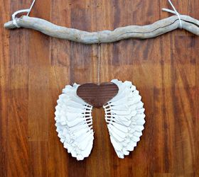 re purpose some old badminton shuttlecocks into festive angel wings, christmas decorations, crafts, repurposing upcycling, seasonal holiday decor
