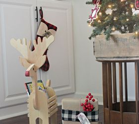 vintage inspired canvas christmas tags, christmas decorations, crafts, seasonal holiday decor