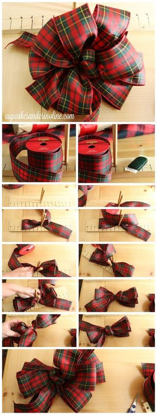 how to make perfect bow gift wrap, christmas decorations, crafts, how to, seasonal holiday decor