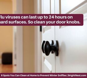 clean home prevent winter sniffles, cleaning tips, Door Knobs and Cabinet Handles