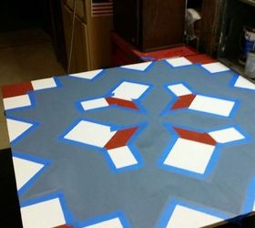 barn quilt beauty, outdoor living, wall decor, ALMOST DONE